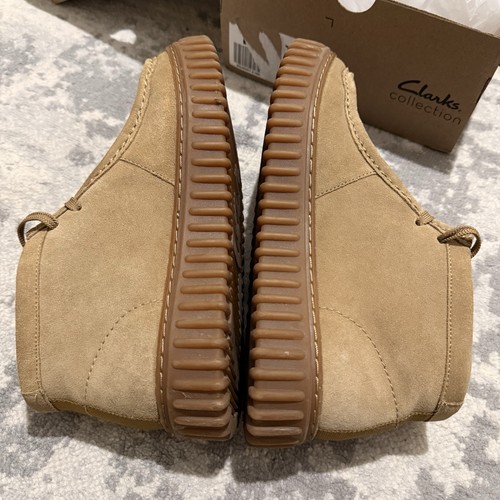Zapatos Clarks Torhill Altos Con Cordones Beige Gamuza Talla 5 EU38 Muy Buen Estado - Imagen 6 de 10