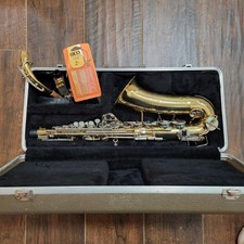 Vintage Buescher 70s Aristocrat Alto Saxophone Made In USA VTG
