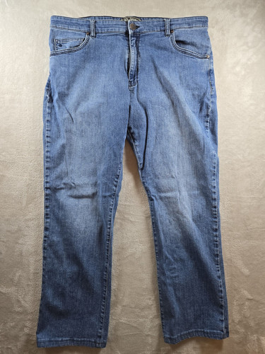 Jack of Spades Mens High Roller Jeans Comfort Fit Straight Leg 42x34 Fit 39x29 - Picture 1 of 9