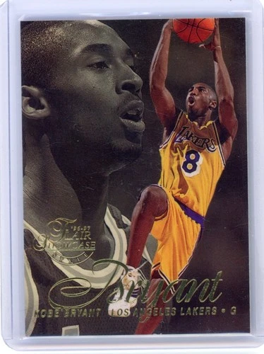 KOBE BRYANT 1996-97 FLAIR SHOWCASE ROW 2 #31 LOS ANGELES LAKERS