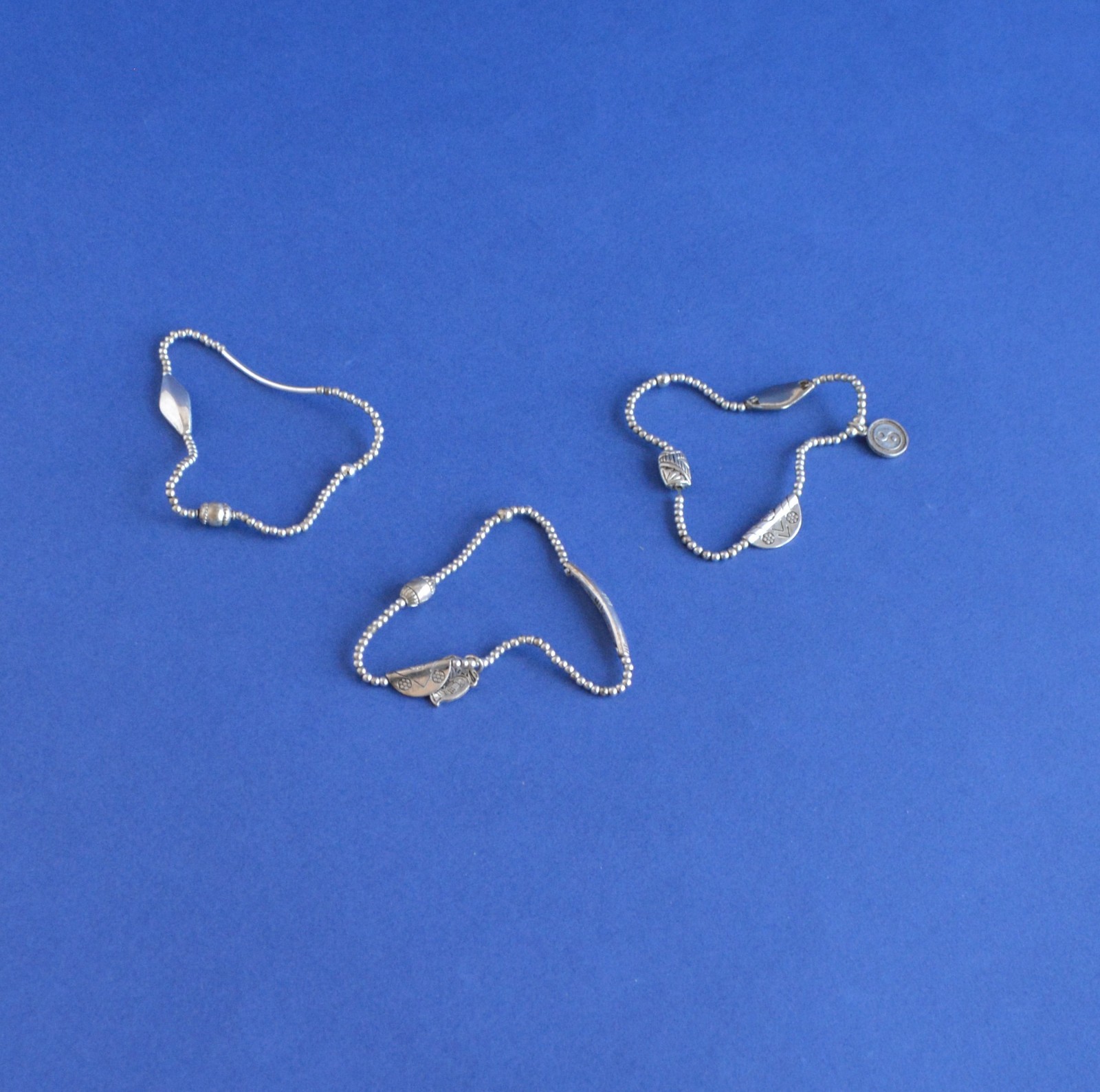 Bracelets/Stretchable Charm Bracelets-Set of 3 - image 6