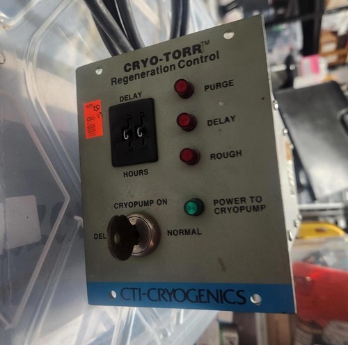 CTI-Cryogenics CRYO-TORR Regeneration Control G1 Unit - WITH KEY POWERS ON