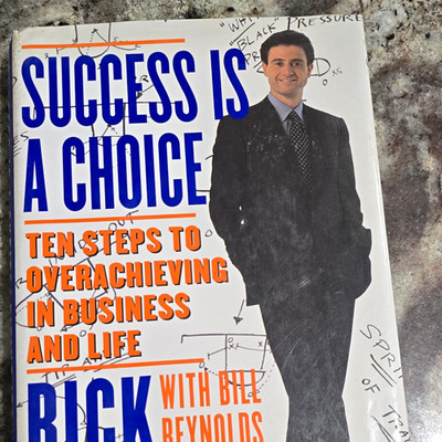 Success Is a Choice by Rick Pitino & Bill Reynolds Hardcover w/ Dust Jacket