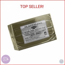 Van Aken Plastalina Non-Hardening Modeling Clay 4.5 Lb. Sculpture Gray
