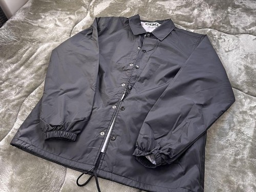 USED COMME DES GARCONS BLACK NYLON JACKET VERYGOOD M-A71E - Picture 3 of 5