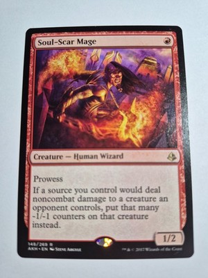 Magic the Gathering MTG - Soul-Scar Mage - Amonkhet - NM