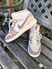 JORDAN KIDS AIR JORDAN 1 MID SE CRAFT GS "Inside Out - Taupe Haze"