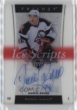 2005-06 Upper Deck Trilogy Ice Scripts Daniel Briere #IS-DB Auto 8yu