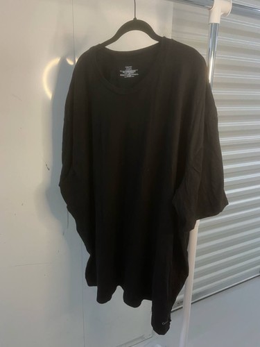 Calvin Klein Men’s Black T-Shirt 4XL Big & Tall 100% Cotton Casual Tee - Picture 2 of 12