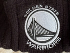 Vintage Mitchell & Ness GOLDEN STATE WARRIORS Basketball Beanie Black/White — photo 2