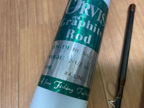 ORVIS Fly Rod Graphite Mark 2 #4 8ft6inch 2 pieces Fly Fishing - Picture 2 of 8