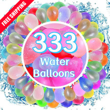 333PCS Rapid Fill Water Balloons Self Sealing Outdoor Beach Water Fight Toys