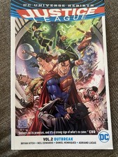 DC Universe Rebirth Justice League Vol.2 casi nuevo estado novela gráfica