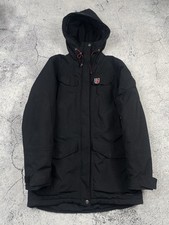 Fjällräven XS – Nuuk Parka Black, Insulated Winter Jacket 