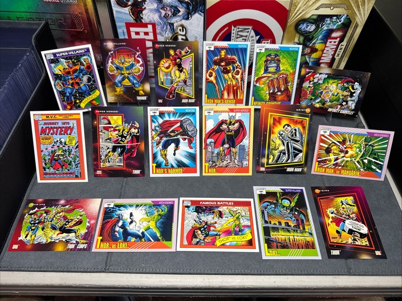 AVENGERS LOT  (60) -  2025 MARVEL Mint, 2026 Brooklyn Collection, Impel 90,91,92