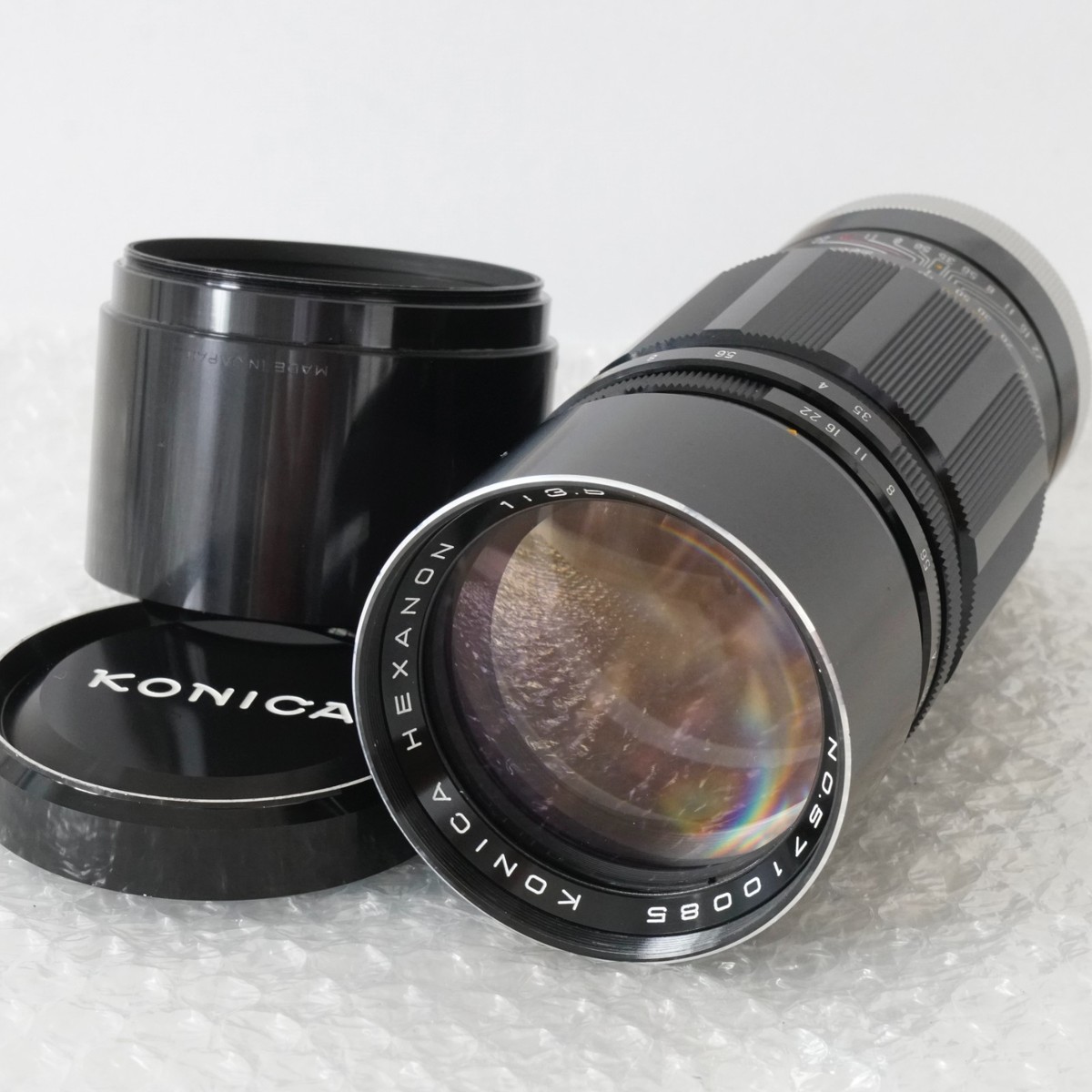 KONICA 200mm f/3.5 レンズ　コニカFマウント 珍品 KONICA 200mm f/3.5 レンズ コニカFマウント 珍品（Konica