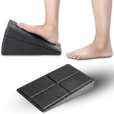 Squat Wedge - Slant Board Calf Stretcher Incline Board, Large, black