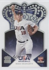 2015 Panini USA Baseball Crown Royale Silver 53/99 Mike Shawaryn #21 07rd