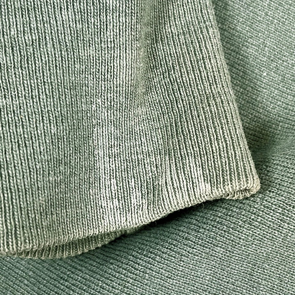 Sudadera Vintage Champion Tejido Inverso Verde Grande Hecha en EE. UU. Cuello Redondo Foto 3 de 4