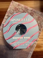 Spongelle CHIFFON ROSE Confection Buffer Body Wash Cleansing Sponge New FastShip