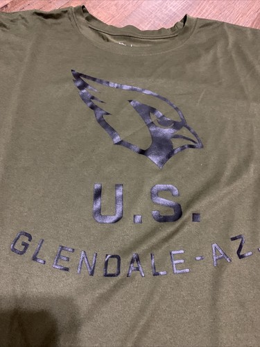 Arizona Cardinals Nike NFL On Field Apparel Dri-Fit XXL Shirt Salute To Service - Picture 4 of 12