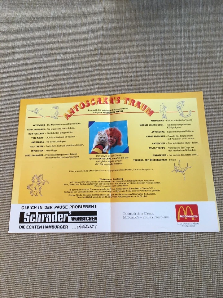 Programmheft I Zirkus Busch-Roland I 1996/1997 - Bild 2 von 2