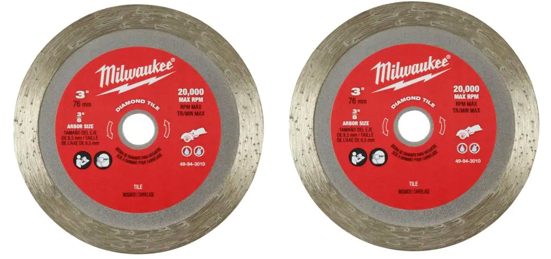 Brand New Milwaukee Diamond Tile Blade 49-94-3010