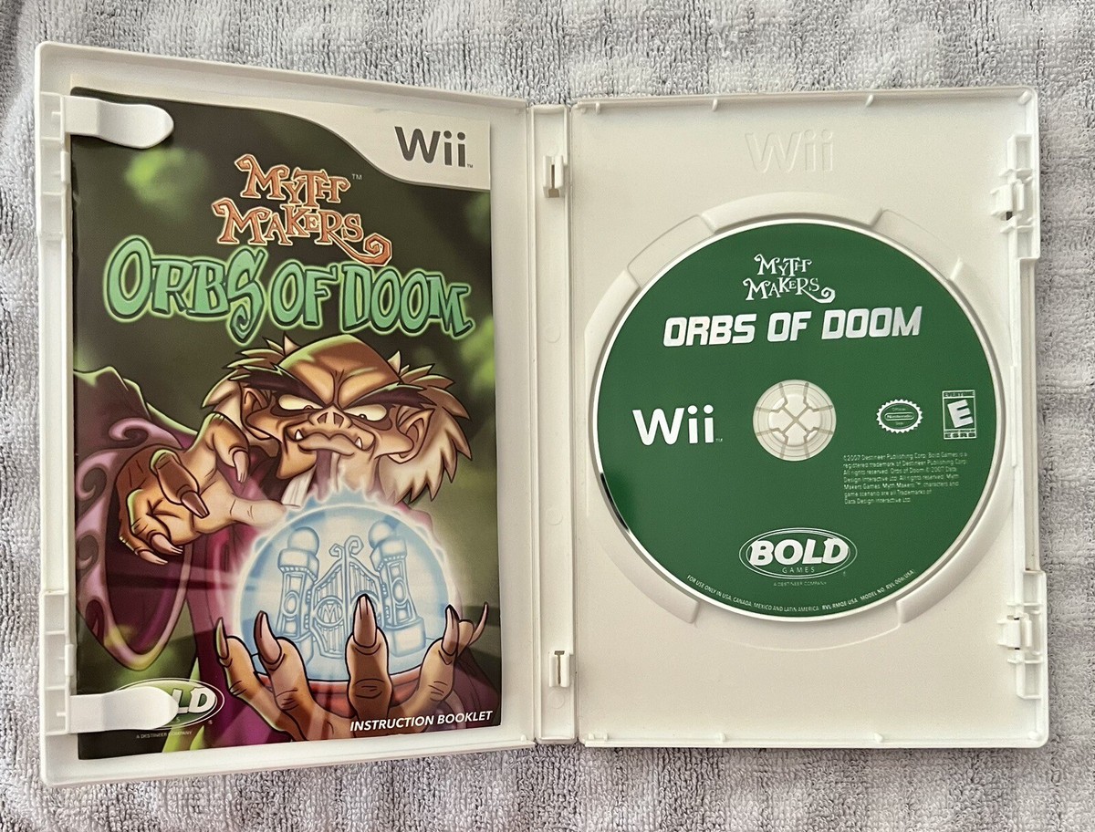 Myth Makers: Orbs of Doom (Nintendo Wii, 2008) CIB 828068211691| eBay Myth Makers: Orbs of Doom (Nintendo Wii, 2008) CIB 828068211691| eBay