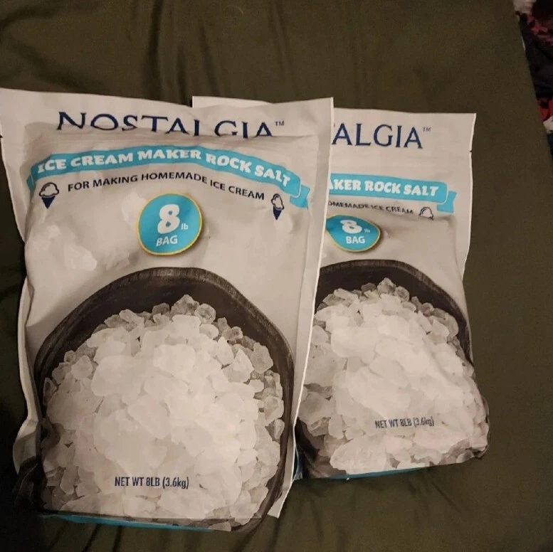 Nostalgia ice cream maker rock salt new arrivals