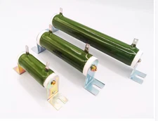 1Pc RX20 ZG11 Enamelled Ceramic Resistance Wire Wound Discharge Resistor 75-300W