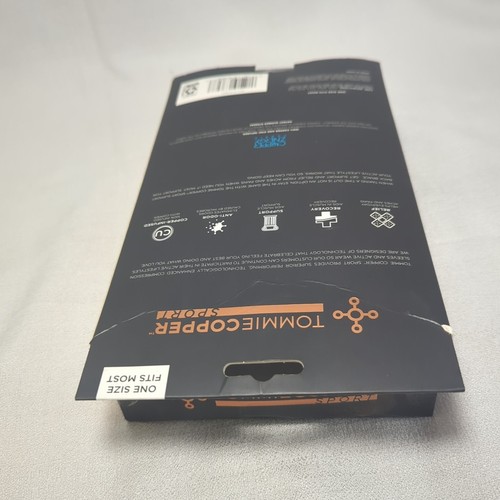New Tommie Copper Hot & Cold Back Wrap Pain Relief One Size Fits Most Black - Picture 5 of 5