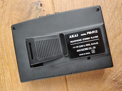 AKAI PM-R12 portable cassette player / walkman | eBay