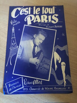 [31633-132] Partition - Richard Albert - C est le Tout Paris