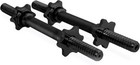 Barbell 14" Regular Dumbbell Handles Adjustable Weight Black Pair New