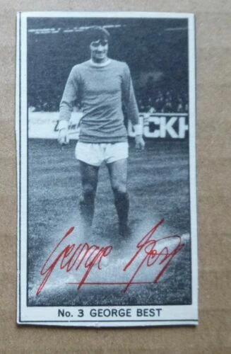 Manchester United Football 1969 Season Sports Trading Cards & Accessories