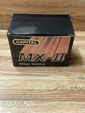 Vintage Capital MX-ii 35mm Camera in Original Packaging and Case - Not Tested