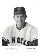 Aubrey Gatewood California Angels 1960's 8x10 Vintage Team Issued Photo RH5
