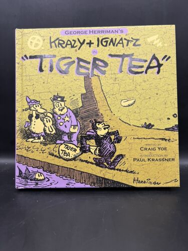Krazy and Ignatz in Tiger Tea George Herriman Craig Yoe HC 1st Printing 2010 - Afbeelding 1 van 4