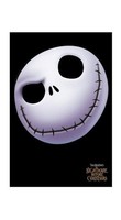 The Nightmare Before Christmas Jack Face 24x36 Movie Poster Tim Burton The Nightmare Before Christmas Jack Face 24x36 Movie Poster Tim Burton