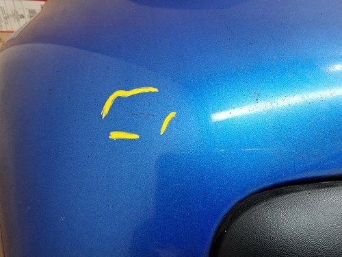 PEUGEOT 107 MK1 Ph1 05-15 5DR REAR BUMPER COLOR CODE ELX - PAINT ...