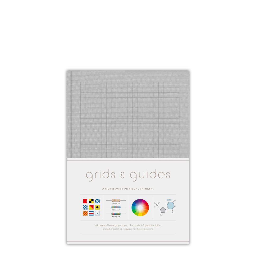 Grids & Guides (Gray)—Notebook—Design—144 pages—PA Press