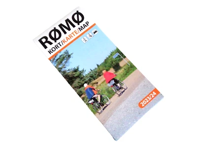Römö 2023 2024 Karte Map Wandern Fahrrad Reiten Surfen Auto Straßen Straßenkarte - Bild 1 von 4