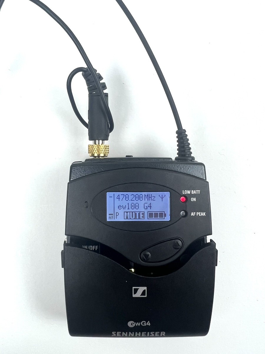 Sennheiser EW G4 EK100 SK100 Diversity Receiver & Bodypack