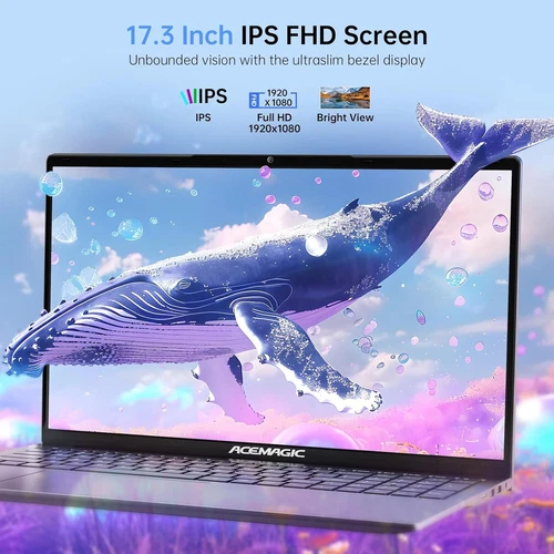 ACEMAGIC 16,1" 17,3" FHD Notebook Laptop Intel AMD Ryzen 7 5700U 16GB 512GB SSD - Bild 10 von 28