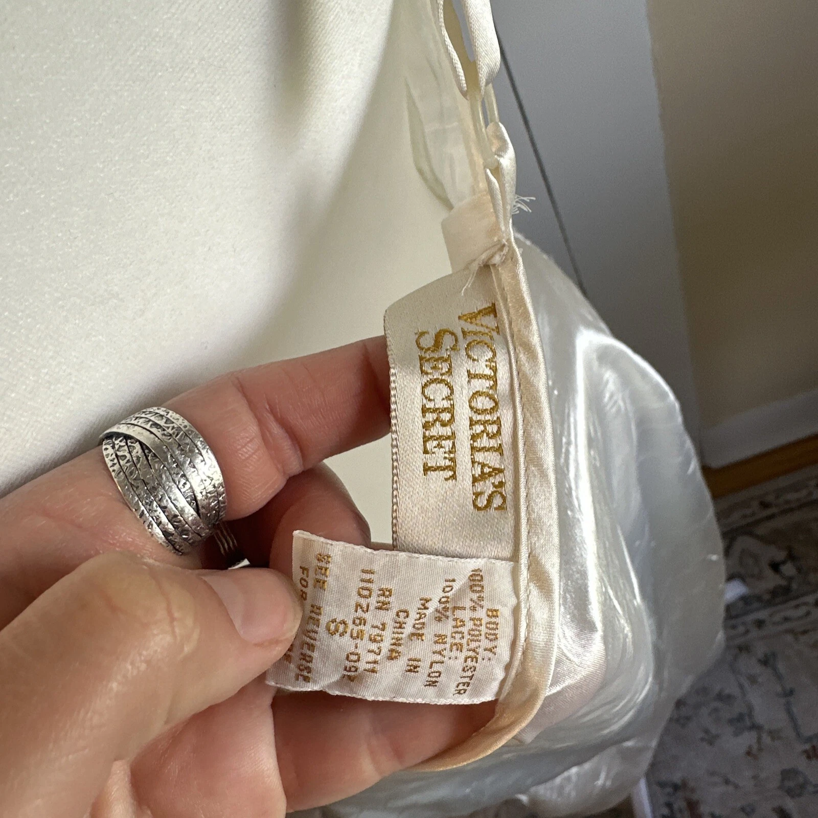 UNDERCOVER Abito bianco vintage Victorias Secret taglia S