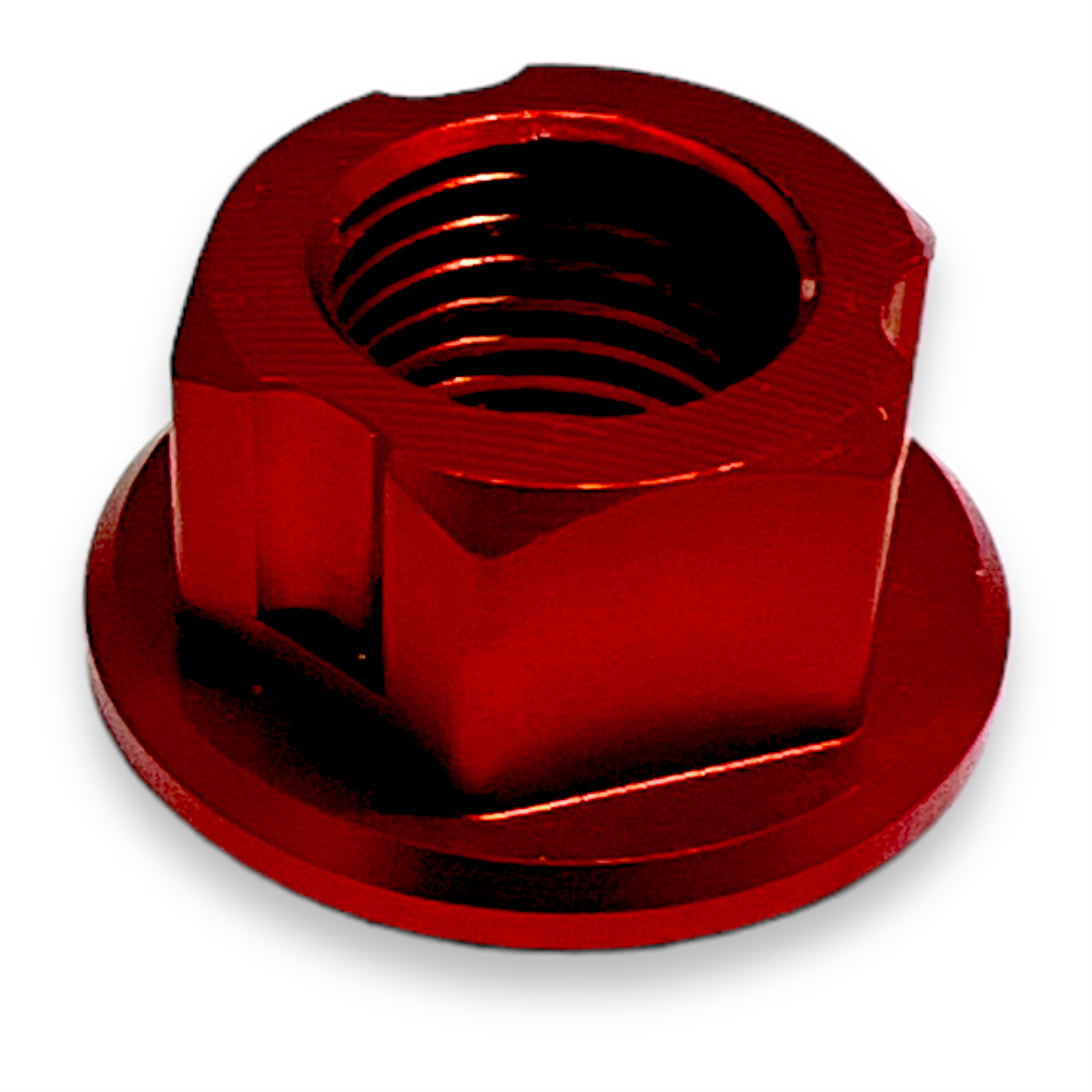 RED CNC REAR AXLE NUT / BOLT FOR SUR-RON LIGHT BEE X LBX EBIKE
