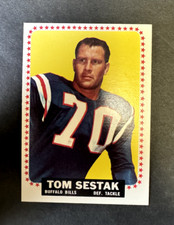 1964 Topps AFL Set Break Tom Sestak, #37, Ex/Nm