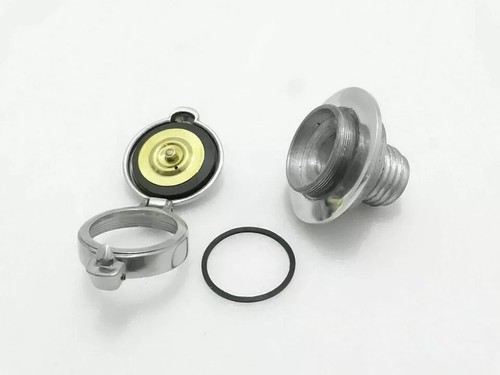 Monza cap 2.5" + Adapter Suitable for Vintage BMW R100 RT RS R90 R80 Fuel - Picture 2 of 9