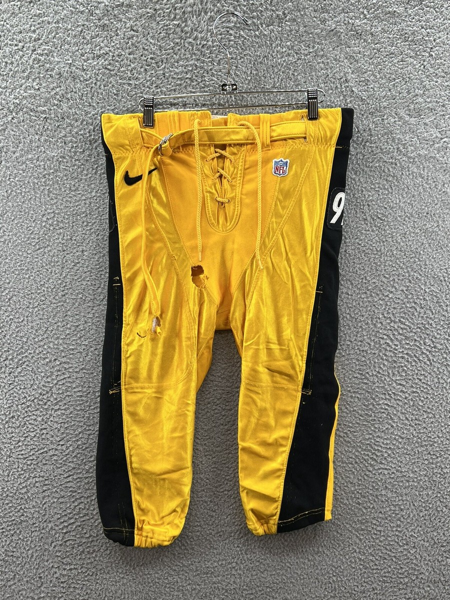 Starter Pittsburgh Steelers Game Used Yellow Pants Pants Men's