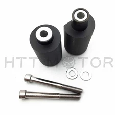 Black Set Sport Bike No Cut Black Frame Sliders For 2005-2006 Suzuki GSXR 1000